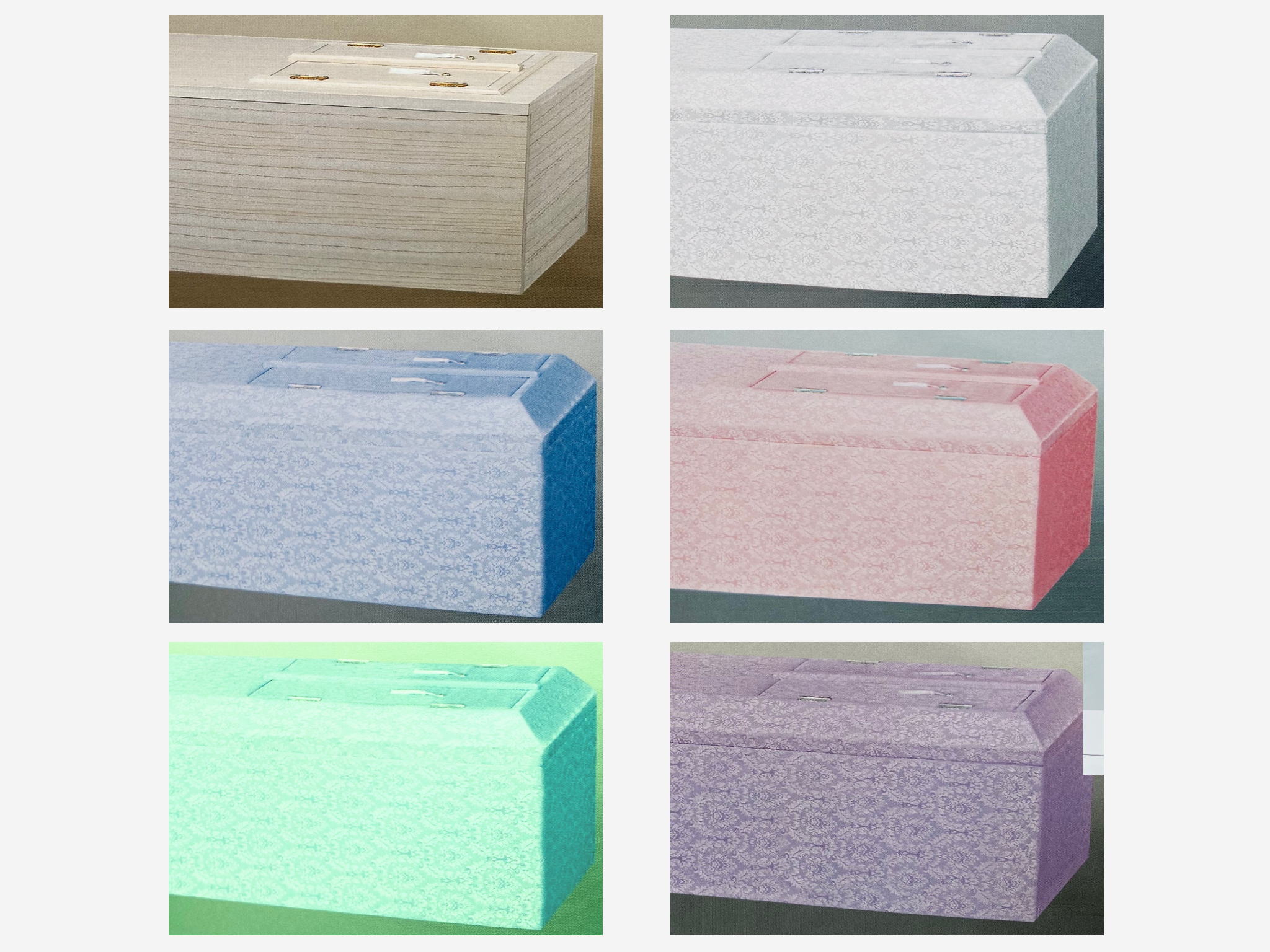 棺のお色お選びいただけます