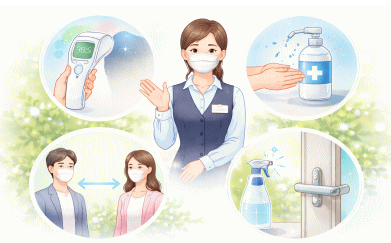 新型コロナウィルス感染拡大防止対策で安心安全な葬儀を提供